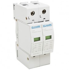 Αντικεραυνικό 1P+N 5kA 1.2kV 275V/440V Type 2 AC/DC Φωτοβολταϊκά 64205